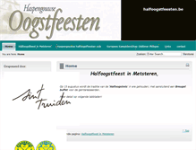 Tablet Screenshot of halfoogstfeesten.be